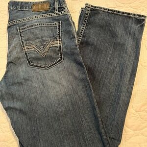 BKE Men's Bootcut Jeans - Blue